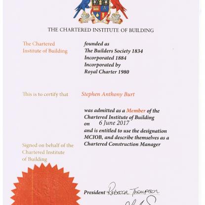 Chartered Institute of Building